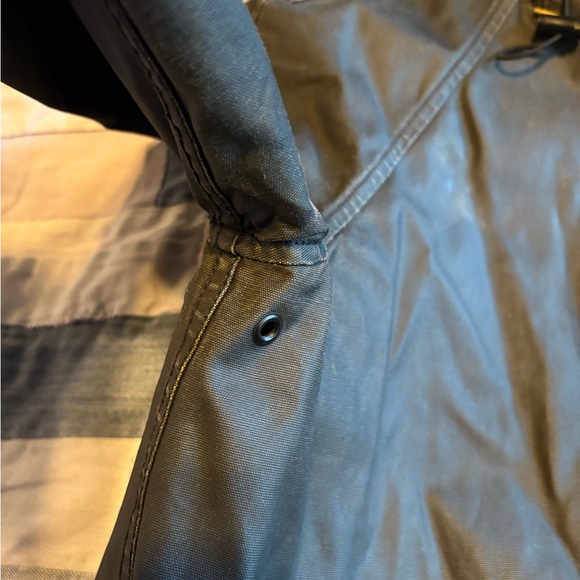 MADEWELL WOMAN’S BLACK WAXED COTTON FIREMAN HOOK JACKET - Picture 4 of 9